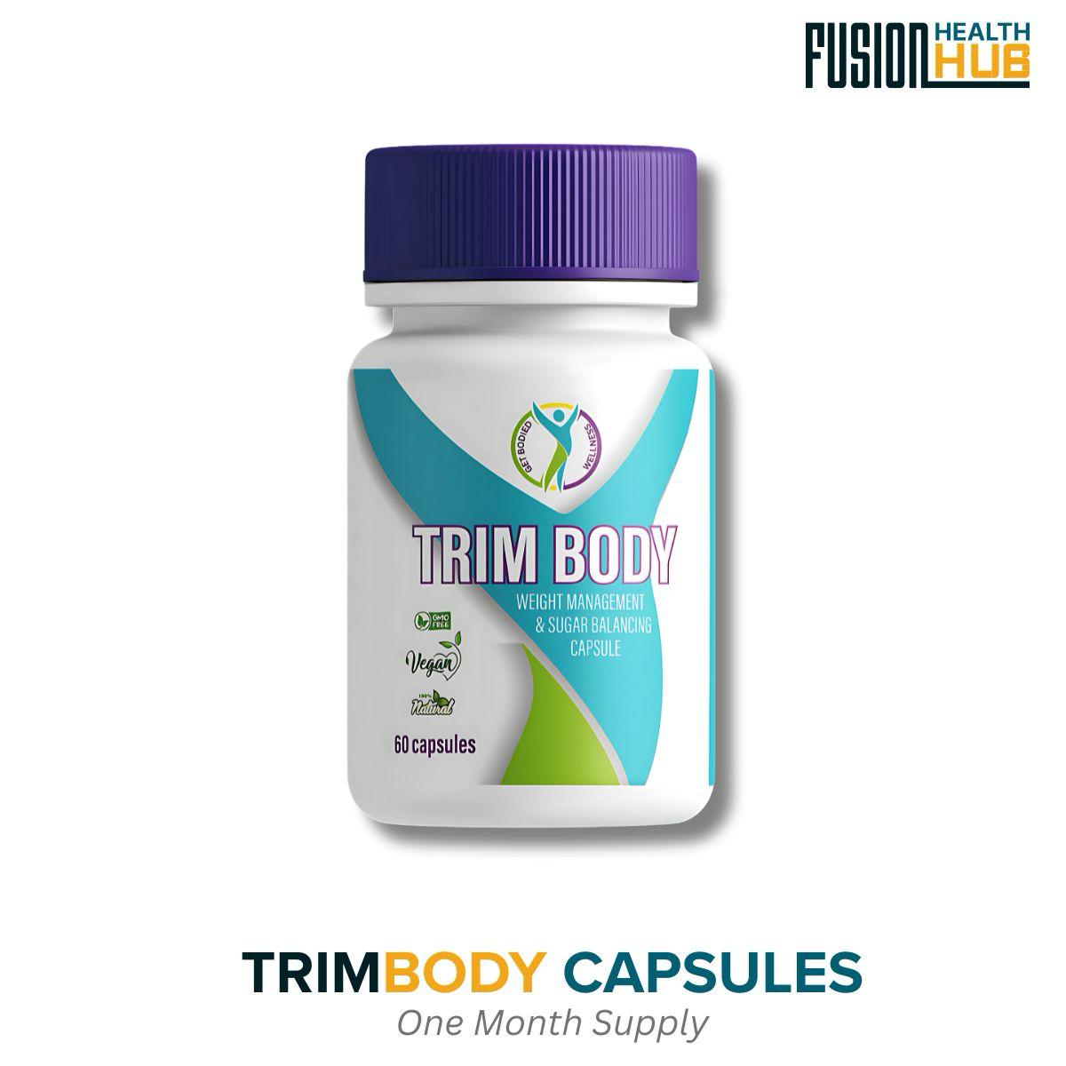 TrimBODY  Capsules – Advanced Weight Loss & Appetite Suppressant Formula